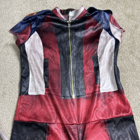 DISNEY DESCENDANTS 3 EVIE COSTUME‎ Jumpsuit & Skirt SIZE 10-12 Read - Picture 4 of 10